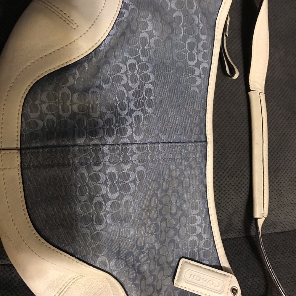 Coach purse blue